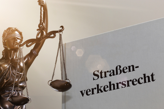 Fachbuch Verkehrsrecht und Justitia